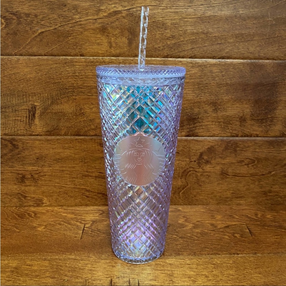 STARBUCKS Crystal Iridescent Jeweled Venti Cup